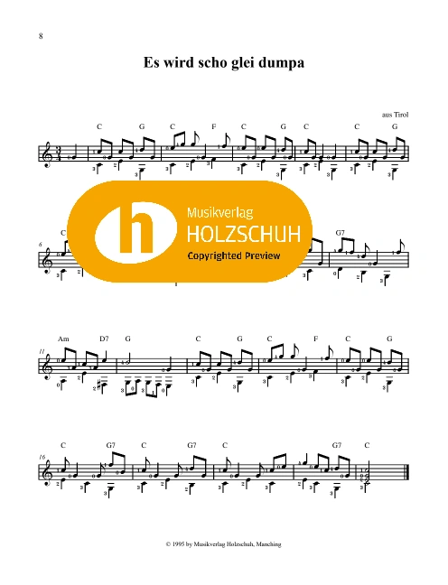 Es wird scho glei dumpa